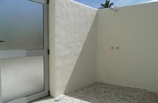 Villas outdoor shower area