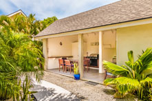 Each Villas has its own living areas